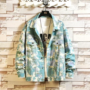 Jean Jacket Men Denim Jackets 2019 Gradient Men's Tie-dye Jacket Spring and Autumn New Trend on Clothes Mens Coats and Jackets
Jean Jacket Men Denim Jackets 2019 Gradient Men's Tie-dye Jacket Spring and Autumn New Trend on Clothes Mens Coats and Jackets