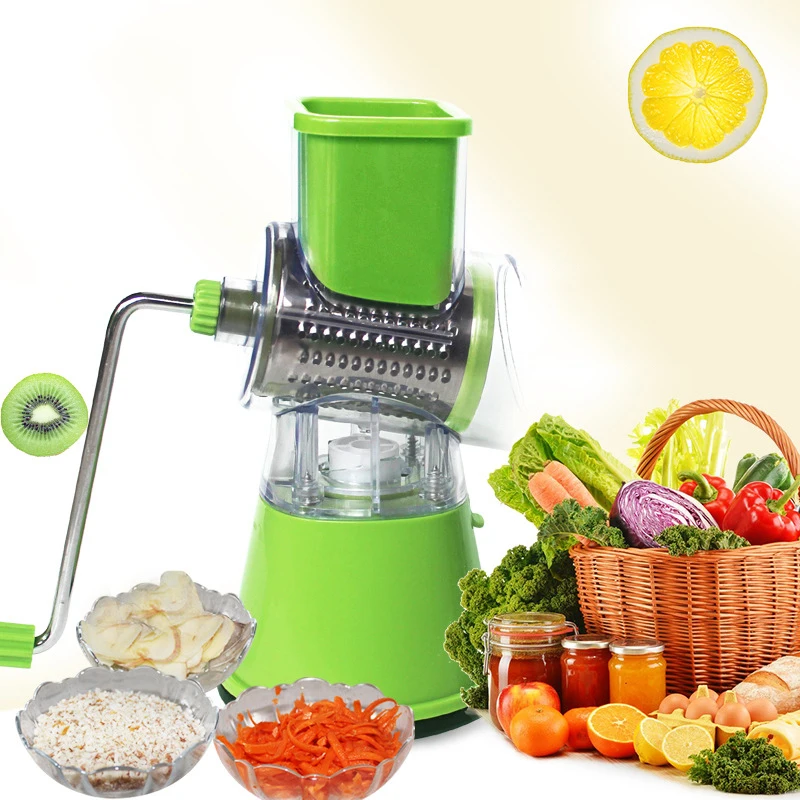 Multi-function Rotary Grater Kitchen Tool Vegetable Shredded Potato Machine Vegetable Grater Manual Cabbage Kitchen Knife Gadget
Multi-function Rotary Grater Kitchen Tool Vegetable Shredded Potato Machine Vegetable Grater Manual Cabbage Kitchen Knife Gadget