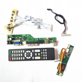 For QD15XL01 QD15XL04 Remote+Inverter+keyboard 1CCFL 30Pin LVDS VGA HDMI AV USB T.V56 controller board LCD display panel DIY kit
For QD15XL01 QD15XL04 Remote+Inverter+keyboard 1CCFL 30Pin LVDS VGA HDMI AV USB T.V56 controller board LCD display panel DIY kit