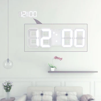 New Multifunctional Large LED Digital Wall Clock 12H/24H Time Display With Snooze Function Adjustable Luminance Alarm Clock
New Multifunctional Large LED Digital Wall Clock 12H/24H Time Display With Snooze Function Adjustable Luminance Alarm Clock