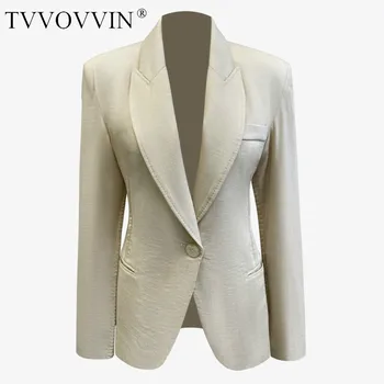 TVVOVVIN Spring Autumn High 2020 Quality New Style Single Button Solid Color Long Sleeve Temperament Suit Coat KZX2
TVVOVVIN Spring Autumn High 2020 Quality New Style Single Button Solid Color Long Sleeve Temperament Suit Coat KZX2