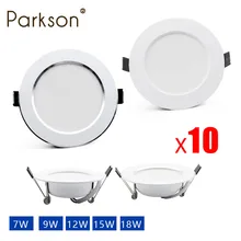 10pcs LED Downlight 220V Round Recessed Fixtures 18W 15W 12W 9W 7W Ceiling Spotlight Down Lights For Kitchen Living Room Office 
10pcs LED Downlight 220V Round Recessed Fixtures 18W 15W 12W 9W 7W Ceiling Spotlight Down Lights For Kitchen Living Room Office