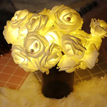 1.5M 10LEDs 3AA Battery Operated LED Rose Flower String Lights Christmas Fairy Light Valentine Wedding Holiday Party Decoration
1.5M 10LEDs 3AA Battery Operated LED Rose Flower String Lights Christmas Fairy Light Valentine Wedding Holiday Party Decoration