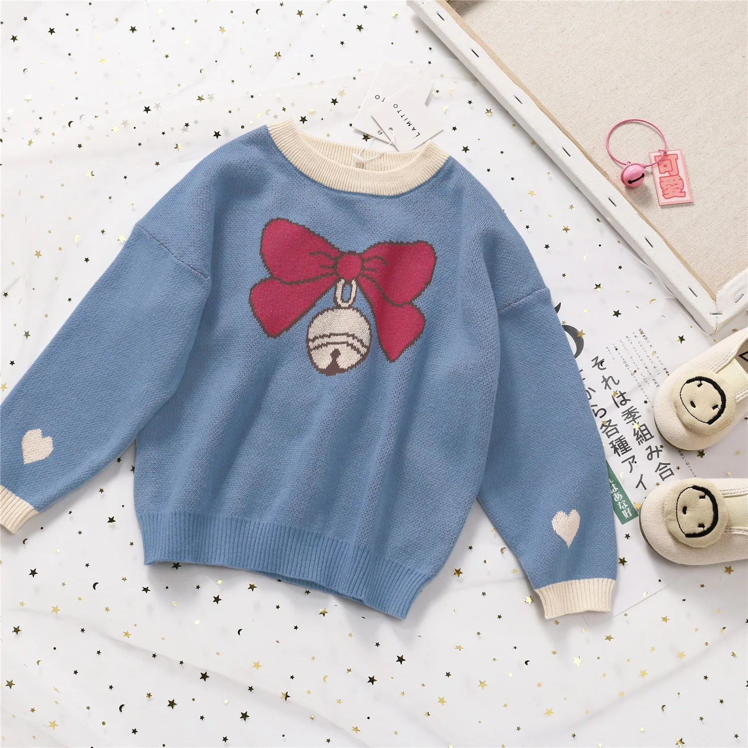Tonytaobaby Sweet Bow Knitted Sweater for Girls and Children In Autumn and Winter Baby Sweater Baby Girl Sweater
Tonytaobaby Sweet Bow Knitted Sweater for Girls and Children In Autumn and Winter Baby Sweater Baby Girl Sweater