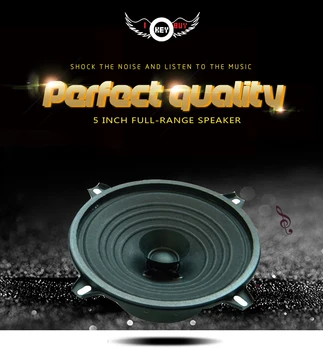 1pc 5.25 inch Dual Cone 100W 8 Ohm 5" Speaker Complete Paper Universal Full Range HiFi End Speakers Parlentes Para Auto
1pc 5.25 inch Dual Cone 100W 8 Ohm 5" Speaker Complete Paper Universal Full Range HiFi End Speakers Parlentes Para Auto