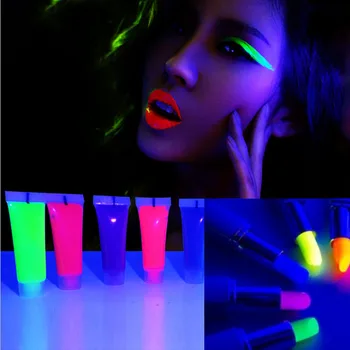 Glow Face Body Paint Fluorescent Bright Fluo Irradiate Luminescent Decor Party Makeup Wedding Birthday Carnival Neon Lip Stick
Glow Face Body Paint Fluorescent Bright Fluo Irradiate Luminescent Decor Party Makeup Wedding Birthday Carnival Neon Lip Stick