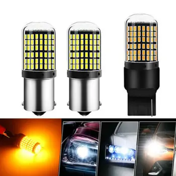 2PCS T20 7440 W21W 144smd W21W 7440 Waterproof Car LED Headlight Front Light Bulb Turn Signal Light Super Bright
2PCS T20 7440 W21W 144smd W21W 7440 Waterproof Car LED Headlight Front Light Bulb Turn Signal Light Super Bright