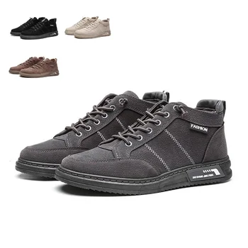 New Men sport casual shoes man sneakers autumn fashion suede leather lace up cool designer walking shoes 
New Men sport casual shoes man sneakers autumn fashion suede leather lace up cool designer walking shoes