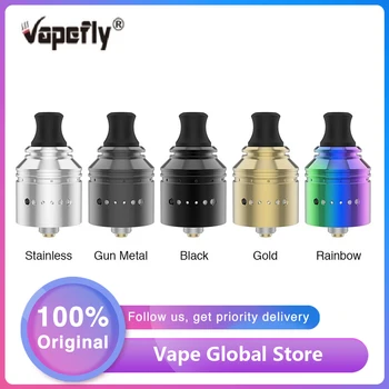 Original Vapefly Holic MTL RDA easy Single Coil Building 22.2mm RDA with Side Airflow Adjustable & Top Fill E-cig Vape Tank
Original Vapefly Holic MTL RDA easy Single Coil Building 22.2mm RDA with Side Airflow Adjustable & Top Fill E-cig Vape Tank