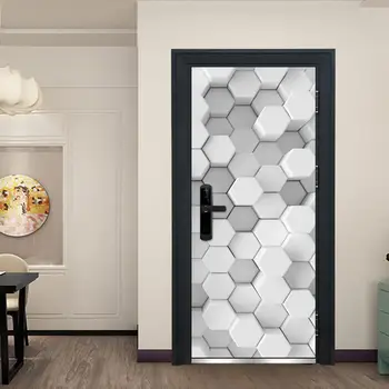 Geometry creative 3D stereo door stickers Home decoration wall stickers self-adhesive adhesive waterproof door stickers mural
Geometry creative 3D stereo door stickers Home decoration wall stickers self-adhesive adhesive waterproof door stickers mural