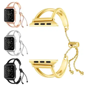 Stylish Stainess Watch Wrist Strap Band for Apple iWatch Band Compatible with Series 5/4/3/2/1 Luxury Women Bracelet Watchband
Stylish Stainess Watch Wrist Strap Band for Apple iWatch Band Compatible with Series 5/4/3/2/1 Luxury Women Bracelet Watchband