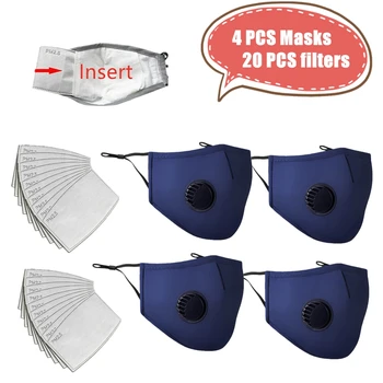 4PCS Masks With 20PCS Filters Activated Carbon Filter Dust Mask Reusable Washable 3 Layers Of Cotton Mask Unisex
4PCS Masks With 20PCS Filters Activated Carbon Filter Dust Mask Reusable Washable 3 Layers Of Cotton Mask Unisex