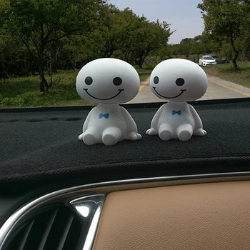 Car Ornament Cute Shaking Head Baymax Robot Doll Automotive Decoration Auto Interior Dashboard Bobble Head Toys Accessories
Car Ornament Cute Shaking Head Baymax Robot Doll Automotive Decoration Auto Interior Dashboard Bobble Head Toys Accessories
