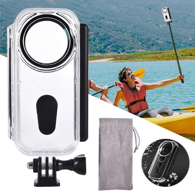 Camera Waterproof Case for Insta360 One X Underwater Diving Housing Protective Cover WIF66
Camera Waterproof Case for Insta360 One X Underwater Diving Housing Protective Cover WIF66