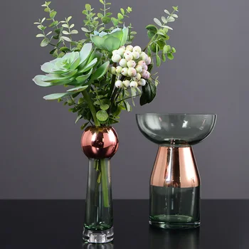 Modern Luxury Glass Vase European Transparent Hydroponic Flower Vase Crafts Table DecorationNordic Home Decor Living Room Gift
Modern Luxury Glass Vase European Transparent Hydroponic Flower Vase Crafts Table DecorationNordic Home Decor Living Room Gift