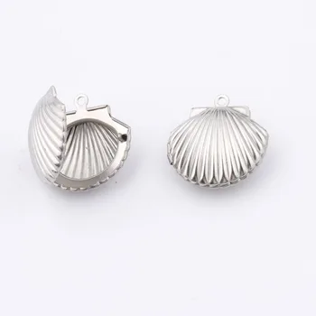 5pcs/lot 22x23.5mm Mirror Polished Shell Phase Box Pendant Photo Box Stainless Steel for Necklace DIY Jewelry Making Women
5pcs/lot 22x23.5mm Mirror Polished Shell Phase Box Pendant Photo Box Stainless Steel for Necklace DIY Jewelry Making Women