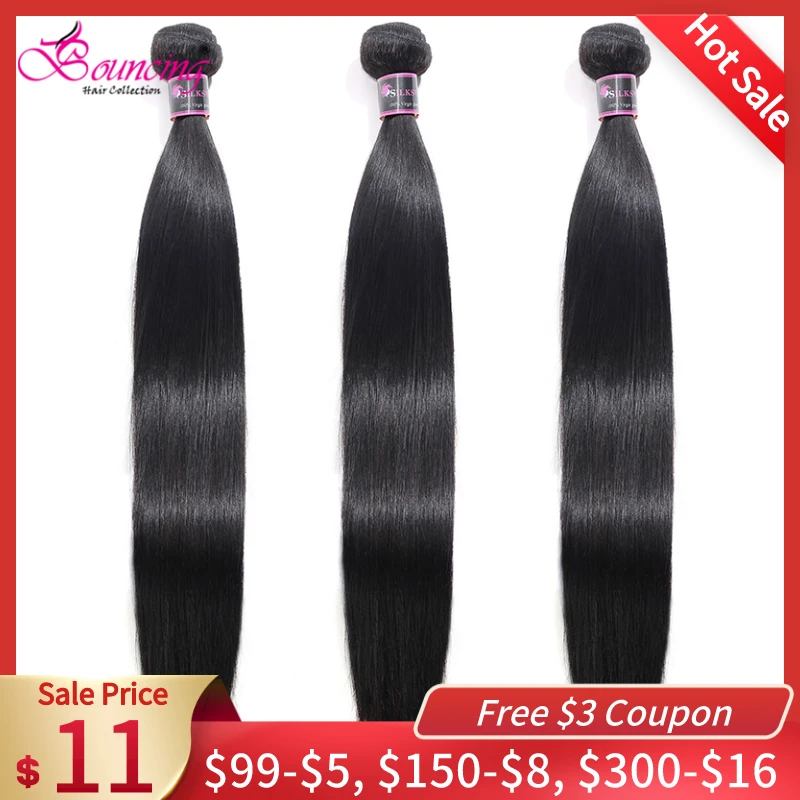 Bouncing Straight Brazilian Hair Weave Bundles 34 36 38 40 50 Inch Remy Human Hair 10-40Inch Double Machine Hair Weft For Women
Bouncing Straight Brazilian Hair Weave Bundles 34 36 38 40 50 Inch Remy Human Hair 10-40Inch Double Machine Hair Weft For Women