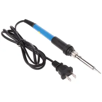 8Pcs/Set 110V 60W Adjustable Temperature Soldering Iron Welding Gun Heat Pencil Kit Electric Soldering Irons