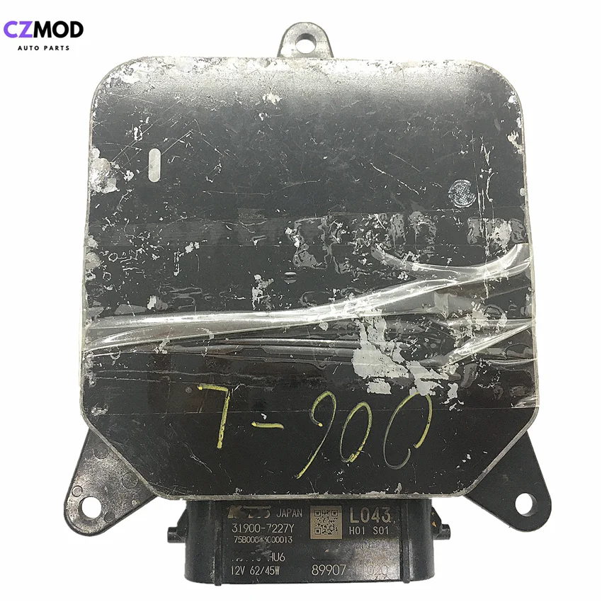 CZMOD Original 89907-11020 L043 12V Used Headlight LED Driver Control unit computer 31900-7227Y HU6 89907 11020 Car accessories
CZMOD Original 89907-11020 L043 12V Used Headlight LED Driver Control unit computer 31900-7227Y HU6 89907 11020 Car accessories