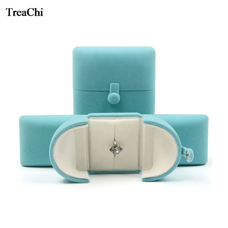 Fashion Shy Blue Engagement Jewelry Box Velvet Double Open Button Lid Ring Bracelet Case Pear Necklace Earring Storage Gift Box
Fashion Shy Blue Engagement Jewelry Box Velvet Double Open Button Lid Ring Bracelet Case Pear Necklace Earring Storage Gift Box