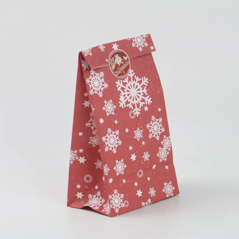 Christmas Festive 24pcs Kraft Paper Bag Square Base Oil-proof Packing Bags Candy Gift Storage Bag
Christmas Festive 24pcs Kraft Paper Bag Square Base Oil-proof Packing Bags Candy Gift Storage Bag