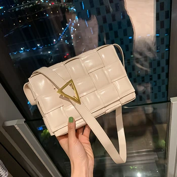 Fashion Bags New Split Leather Popular Female Bags Simplicity Messenger Small Shoulder Soft Leather Hand-woven Bags Louie Vuiton 
Fashion Bags New Split Leather Popular Female Bags Simplicity Messenger Small Shoulder Soft Leather Hand-woven Bags Louie Vuiton