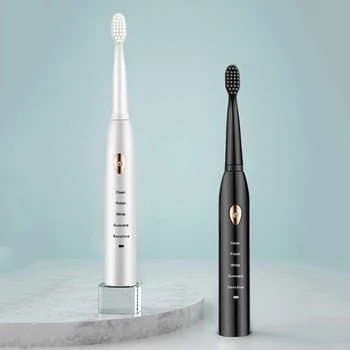 Professional Electric Toothbrushes USB Charging Sonic Brush Head Sonic Toothbrush Multifactional Smart Tooth Cleaner
Professional Electric Toothbrushes USB Charging Sonic Brush Head Sonic Toothbrush Multifactional Smart Tooth Cleaner