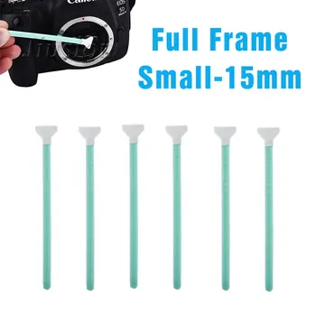 15mm Dry Sensor Swab 6pcs CCD CMOS Full Frame Small Camera Cleaning Suit Lens Screen Cleaner for Nikon Canon Digital DSLR Camera
15mm Dry Sensor Swab 6pcs CCD CMOS Full Frame Small Camera Cleaning Suit Lens Screen Cleaner for Nikon Canon Digital DSLR Camera