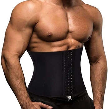 Hirigin Men Waist Trainer Belt Back Support Slim Body Shaper Body Modeling Corset Belt Fitness Shapewear Corset for Weight Loss
Hirigin Men Waist Trainer Belt Back Support Slim Body Shaper Body Modeling Corset Belt Fitness Shapewear Corset for Weight Loss