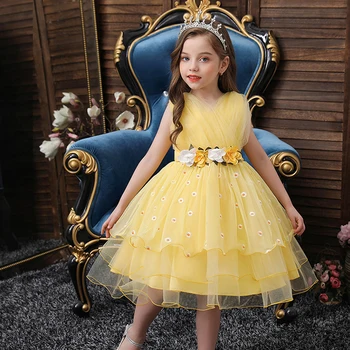 Kids Girl Wedding Flower Girls Dress Princess Party Pageant Formal Dress Prom Little Baby Girl Birthday Dress New Arrival 2020
Kids Girl Wedding Flower Girls Dress Princess Party Pageant Formal Dress Prom Little Baby Girl Birthday Dress New Arrival 2020