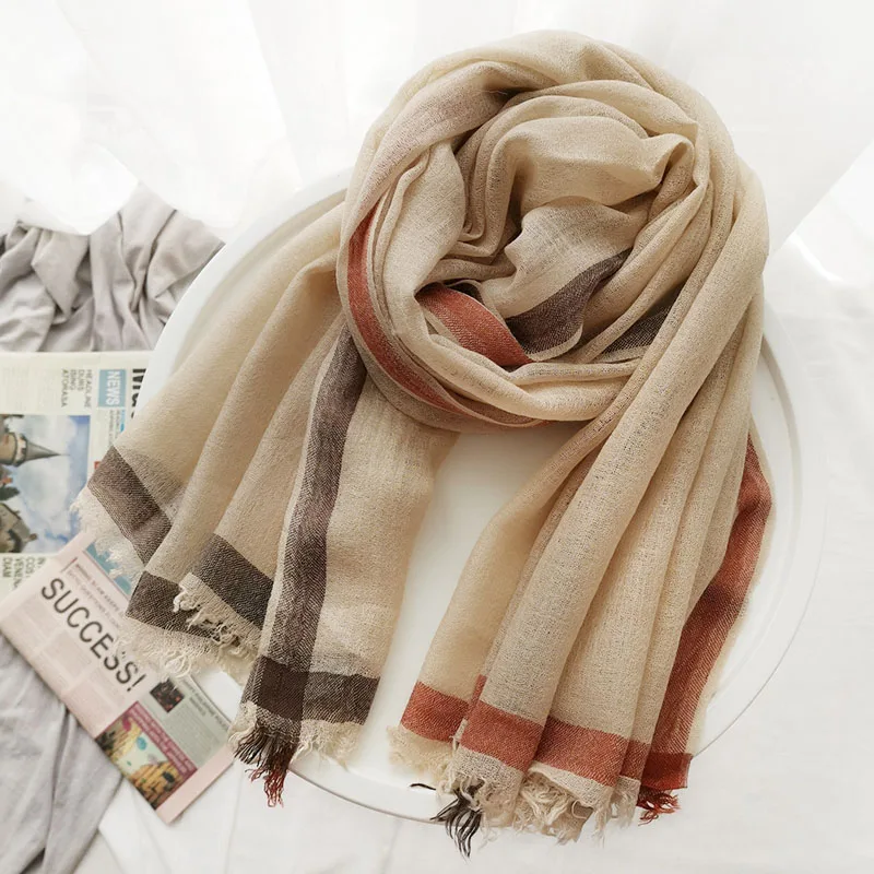 European and American Fashion Scarves Wraps Women Classic Plaid Scarf Shawls 200*90cm
European and American Fashion Scarves Wraps Women Classic Plaid Scarf Shawls 200*90cm