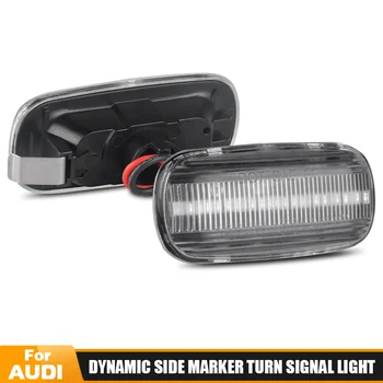 

DERI 2PCS New Flowing Car Side Marker Light Sequential Blinker Light For Audi A3 S3 8P A4 S4 RS4 B6 B7 B8 A6 S6 RS6 C5 C7