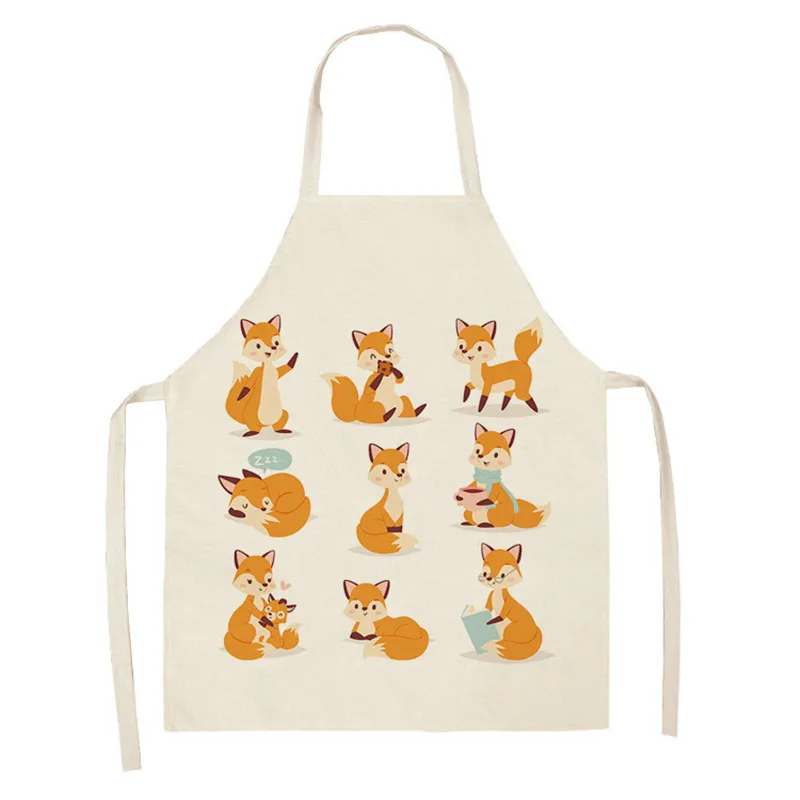 Cartoon Cat Pattern Apron Woman Adult Children Bibs Home Cooking Baking Shop Cleaning Leaves Fox Apron Kitchen Accessory
Cartoon Cat Pattern Apron Woman Adult Children Bibs Home Cooking Baking Shop Cleaning Leaves Fox Apron Kitchen Accessory