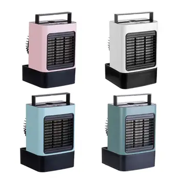 Portable Mini Air Cooler Negative Ion Humidifier and Purifier USB Chargeable Desktop Cooling Fan Air Conditioner House
Portable Mini Air Cooler Negative Ion Humidifier and Purifier USB Chargeable Desktop Cooling Fan Air Conditioner House