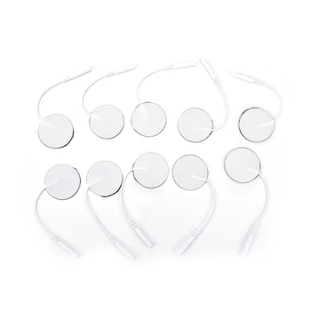 10Pcs Medium Frequency TENS Therapy Electronic Cervical Vertebra Physiotherapy Body Massager Round Electrode Pads with Cable
10Pcs Medium Frequency TENS Therapy Electronic Cervical Vertebra Physiotherapy Body Massager Round Electrode Pads with Cable