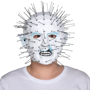 Halloween Horror Movie Hellraiser Scary Pinhead Masks Grimace Monster Adult Cosplay Realistic Latex Party Masks Free Shipping
Halloween Horror Movie Hellraiser Scary Pinhead Masks Grimace Monster Adult Cosplay Realistic Latex Party Masks Free Shipping