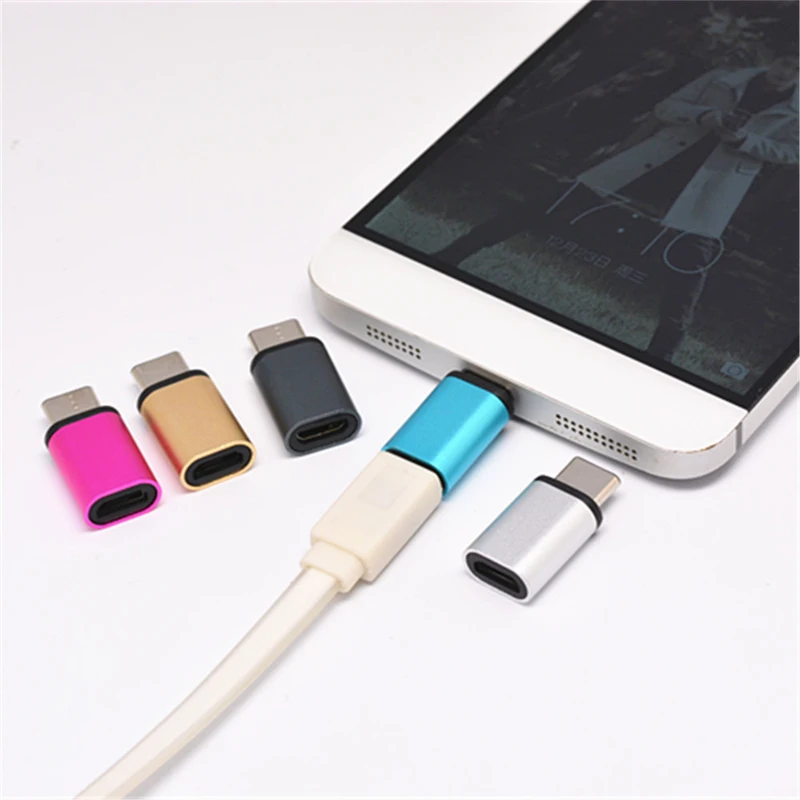 usb-c male to android v8 female aluminum alloy otg adapter micro to type-c adapter Data Charging Mobile Phone Accessories
usb-c male to android v8 female aluminum alloy otg adapter micro to type-c adapter Data Charging Mobile Phone Accessories