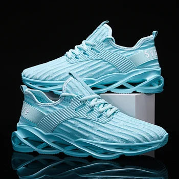 2020 Spring New Fish Scale Blade Casual Lace-up Comfortable Men Breathable Gym Fly Woven Mesh Fashion Shoes Sneakers Size 39-44
2020 Spring New Fish Scale Blade Casual Lace-up Comfortable Men Breathable Gym Fly Woven Mesh Fashion Shoes Sneakers Size 39-44