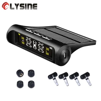 Solar TPMS Tire Pressure Alarm Monitor System Tyre Pressure Monitor Warning External Internal Sensor Digital Colorful Display
Solar TPMS Tire Pressure Alarm Monitor System Tyre Pressure Monitor Warning External Internal Sensor Digital Colorful Display