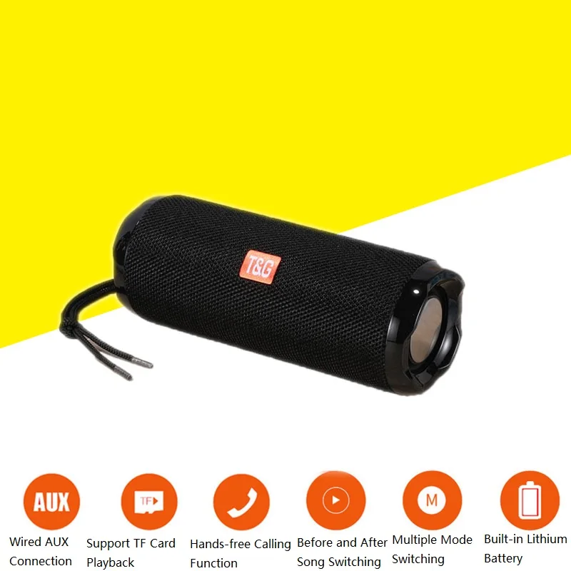 Subwoofer Speaker Bluetooth TG Sound Bar Home Super Bass Computer Portable Waterproof Portable Music Speaker with USB TF Card
Subwoofer Speaker Bluetooth TG Sound Bar Home Super Bass Computer Portable Waterproof Portable Music Speaker with USB TF Card