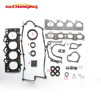 G4GA For HYUNDAI ELANTRA 16V Engine Parts Engine Rebuilding Kits Full Set Automotive spare parts Engine Gasket 20910-23R00
G4GA For HYUNDAI ELANTRA 16V Engine Parts Engine Rebuilding Kits Full Set Automotive spare parts Engine Gasket 20910-23R00