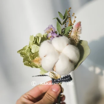 Nordic-Style Natural Plant Fruit Dry Bouquet Corsage Placed Photographic Prop Mini Hydrangea Cotton Small Bouquet
Nordic-Style Natural Plant Fruit Dry Bouquet Corsage Placed Photographic Prop Mini Hydrangea Cotton Small Bouquet