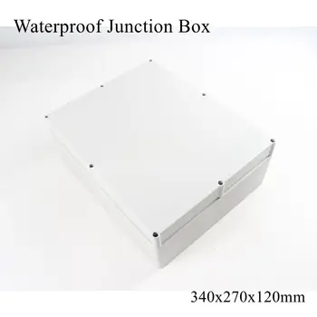 340x270x120mm Waterproof Plastic Enclosure Box Outdoor Cable Connection Junction Electrical Project Case ABS IP65 340*270*120mm
340x270x120mm Waterproof Plastic Enclosure Box Outdoor Cable Connection Junction Electrical Project Case ABS IP65 340*270*120mm