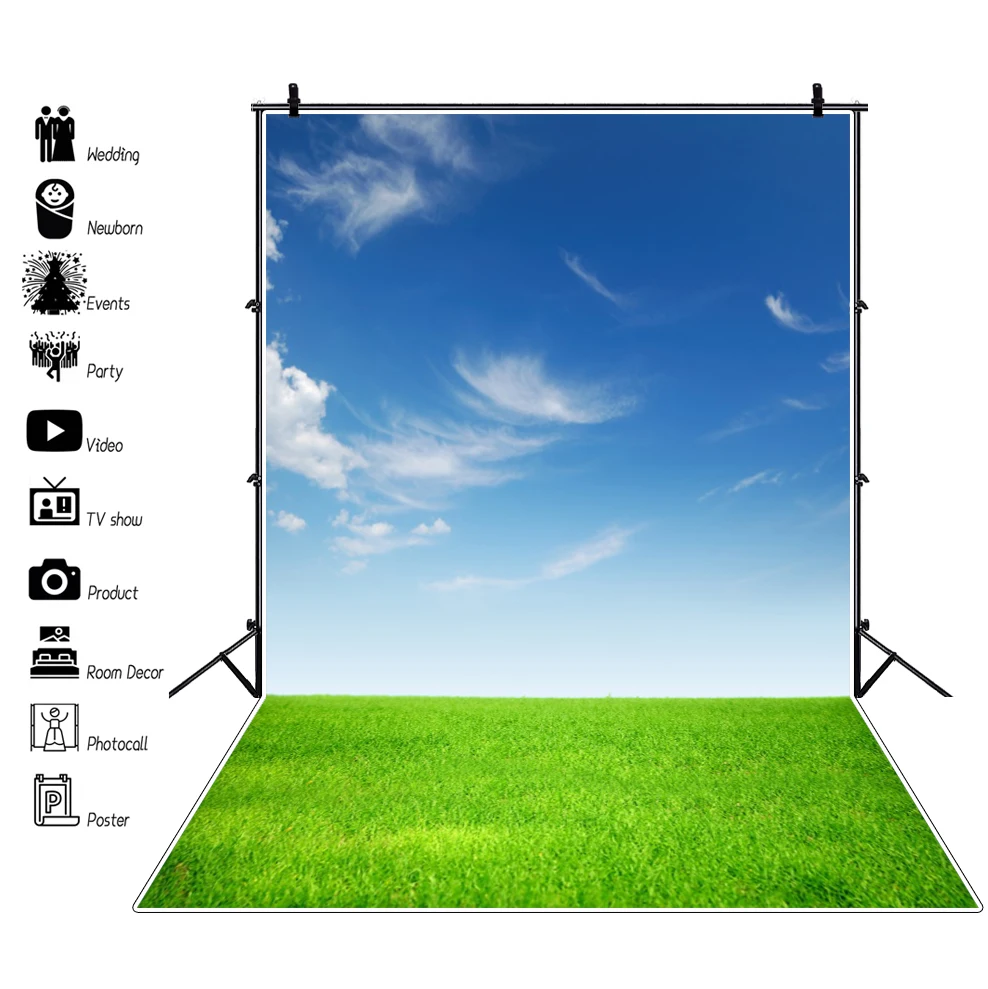 Laeacco Vinyl Rural Grass Sky Scene Photography Background Customized Photocall Backdrop For Photo Studio Photozone Photophone
Laeacco Vinyl Rural Grass Sky Scene Photography Background Customized Photocall Backdrop For Photo Studio Photozone Photophone