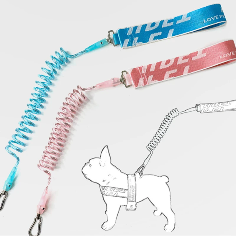 Elastic Pet Dog Leash No Pull Spring Extendable Teddy Bear French Bulldog Leashes Leading Rope for Small Medium Dogs Supplies
Elastic Pet Dog Leash No Pull Spring Extendable Teddy Bear French Bulldog Leashes Leading Rope for Small Medium Dogs Supplies