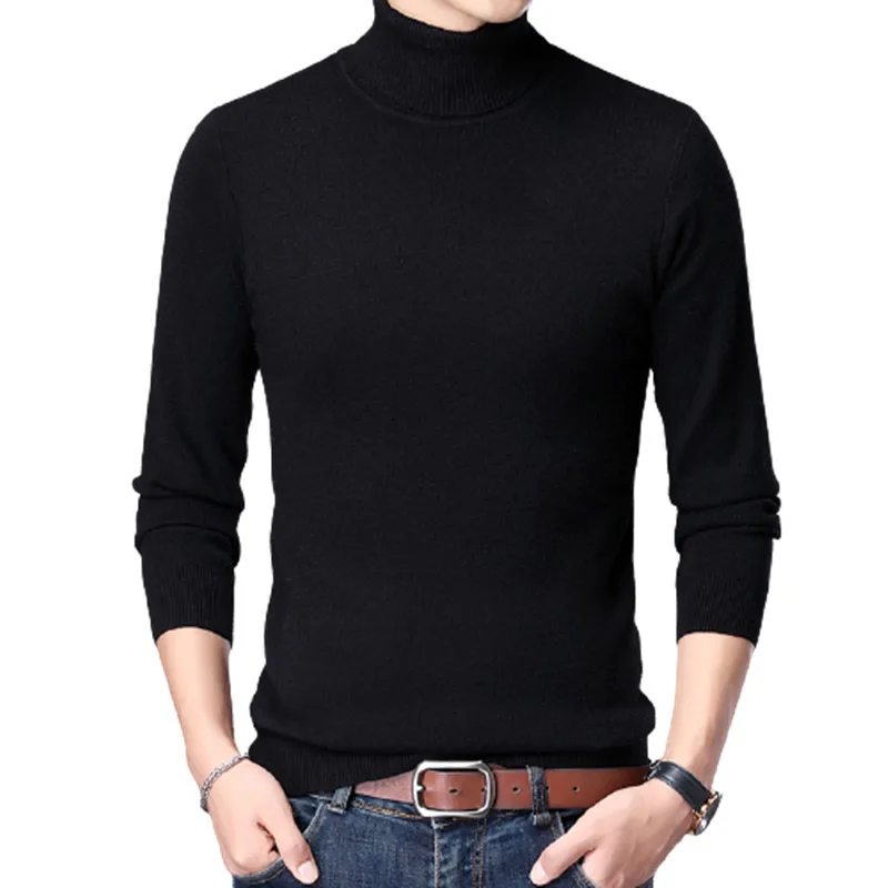 Turtleneck sweater Men Slim Fit Knitted Pullovers Mens Autumn Winter long sleeve Solid Casual Male Sweaters Knitwear Pullovers
Turtleneck sweater Men Slim Fit Knitted Pullovers Mens Autumn Winter long sleeve Solid Casual Male Sweaters Knitwear Pullovers