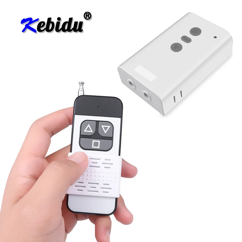 Kebidu 433Mhz Universal Wireless Remote Control Switch DC 12V 1CH Relay Receiver Module With 3 Buttons RF Remote Transmitter
Kebidu 433Mhz Universal Wireless Remote Control Switch DC 12V 1CH Relay Receiver Module With 3 Buttons RF Remote Transmitter