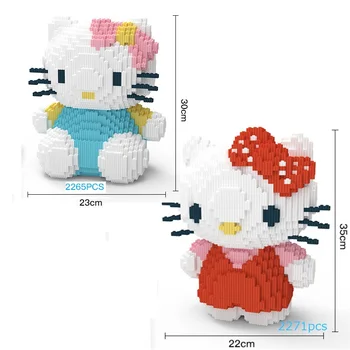 Cartoon Connection Blocks Cute Kitty Model Building Toy Educational Brinquedo for Children Anime Toys Girls New Year Gifts
Cartoon Connection Blocks Cute Kitty Model Building Toy Educational Brinquedo for Children Anime Toys Girls New Year Gifts