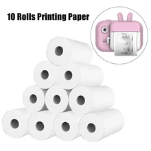 10 Rolls White Children Camera Wood Pulp Thermal Paper Instant Print Kids Camera Printing Paper Replacement Accessories Parts
10 Rolls White Children Camera Wood Pulp Thermal Paper Instant Print Kids Camera Printing Paper Replacement Accessories Parts