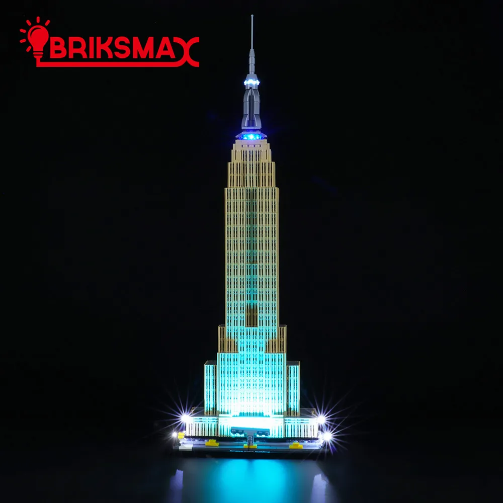 BriksMax Led Light Kit For 21046 Architecture Empire State Building Toys Blocks Model Lighting Set ONLY
BriksMax Led Light Kit For 21046 Architecture Empire State Building Toys Blocks Model Lighting Set ONLY